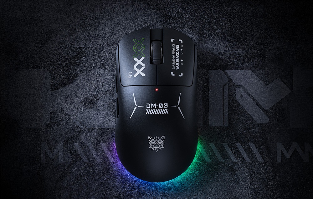 ONIKUMA DM03 RGB Pelė žaidimams (Juodas) aprašymas - Prekės nuotrauka ONIKUMA DM03 RGB Pelė žaidimams (Juodas) aprašymas - Prekės nuotrauka