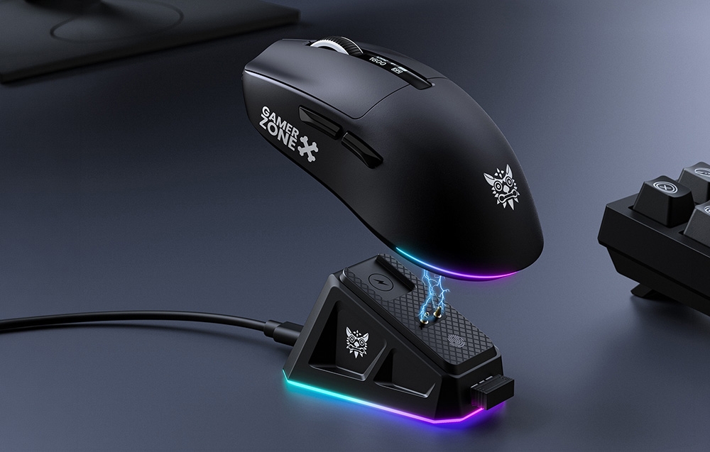 ONIKUMA DM07 RGB Pelė žaidimams (Juodas) aprašymas - Prekės nuotrauka ONIKUMA DM07 RGB Pelė žaidimams (Juodas) aprašymas - Prekės nuotrauka