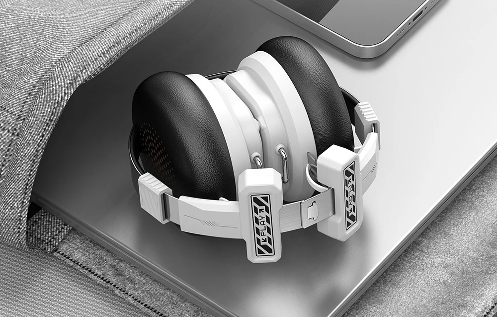 ONIKUMA GT803 gaming headphones (baltas) aprašymas - Prekės nuotrauka