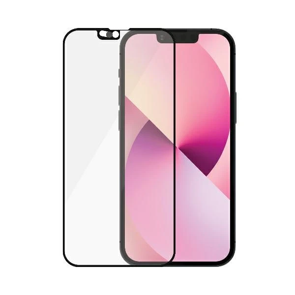 Panzer Glass PanzerGlass CamSlider AB Apple, iPhone 13 mini CF, Grūdintas stiklas, Juodas, Privatus stiklas, Tinka dėklui aprašymas - Prekės nuotrauka