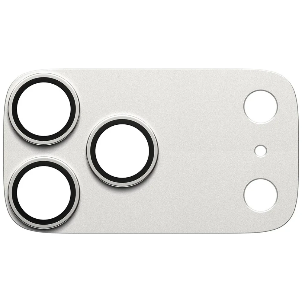 Panzer Glass PanzerGlass Fender Camera Protector for iPhone 17 Pro Max - Sidabrinis aprašymas - Prekės nuotrauka