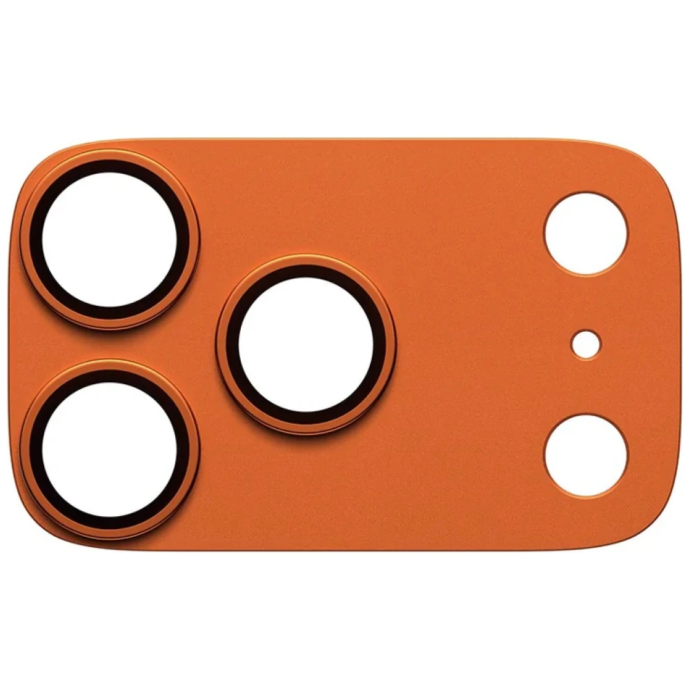 Panzer Glass PanzerGlass Fender Camera Protector Tempered Glass Lens for iPhone 17 Pro - Oranžinis aprašymas - Prekės nuotrauka