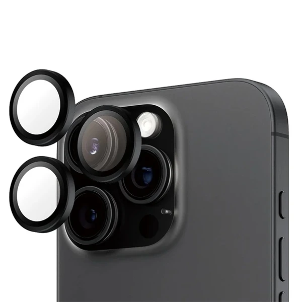 Panzer Glass PanzerGlass Hoops Juodas Objektyvo apsauga Apple iPhone 16 Pro 6.3
