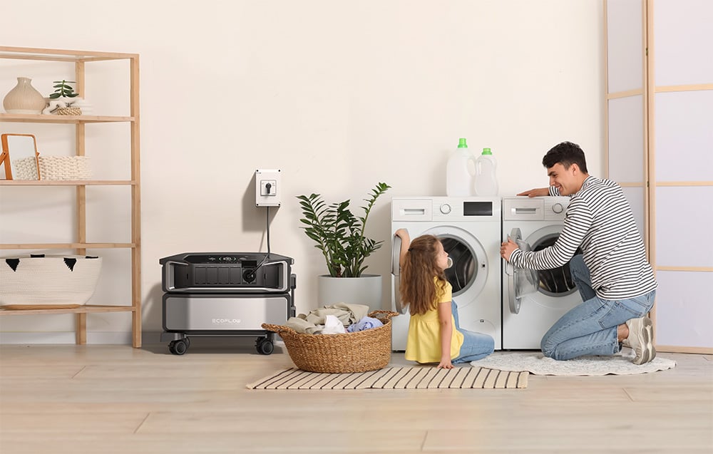 Nešiojamas „EcoFlow DELTA Pro Ultra“ keitiklis aprašymas - Prekės nuotrauka