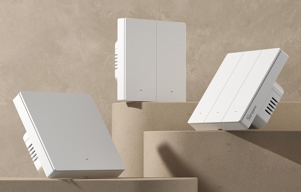 Sonoff ZBM5-3C-80W (3-channel) Zigbee smart touch wall switch aprašymas - Prekės nuotrauka