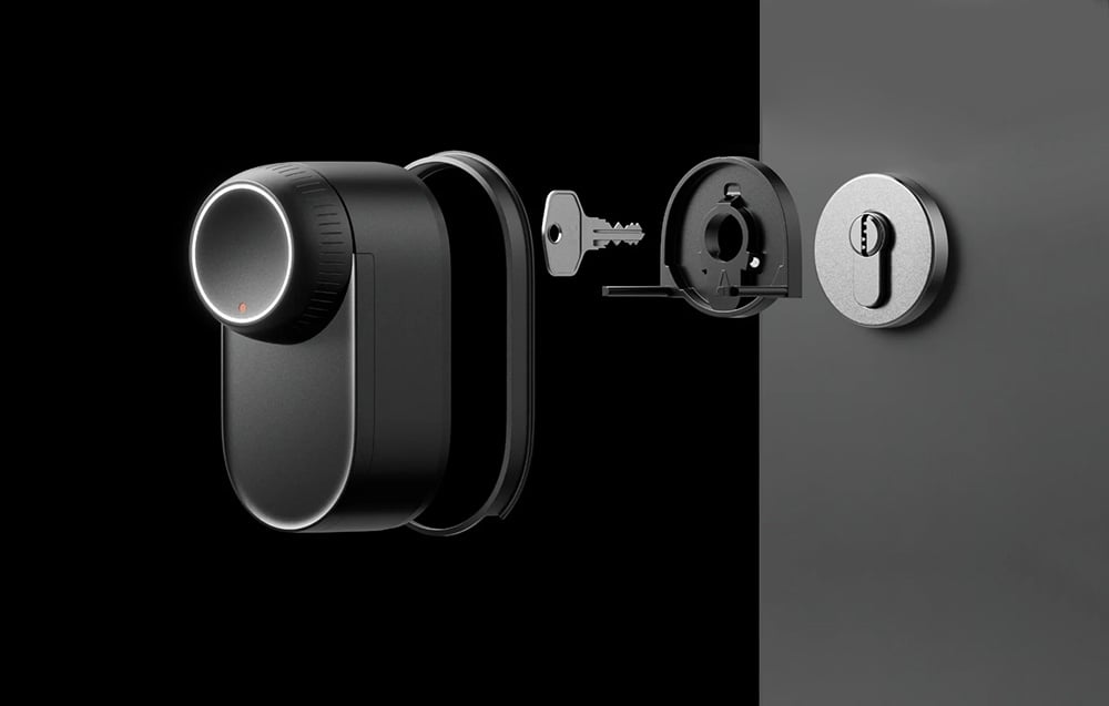 SwitchBot Lock Ultra smart door lock (juodas) aprašymas - Prekės nuotrauka