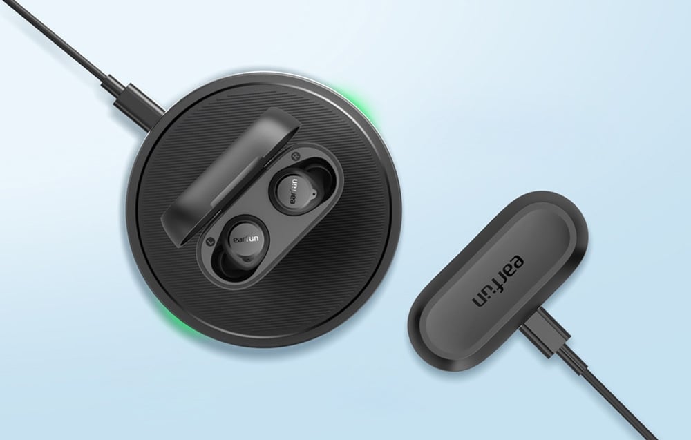 TWS EarFun Free 2S ausinės (Juodas) aprašymas - Prekės nuotrauka