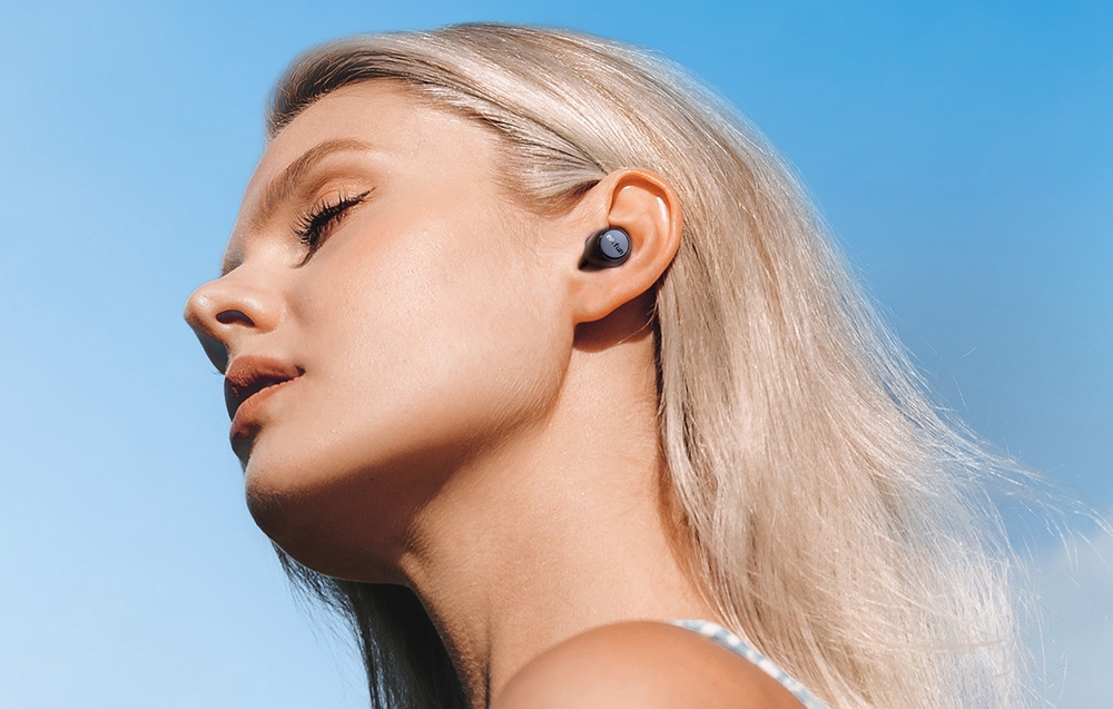 TWS EarFun Free 2S ausinės (Juodas) aprašymas - Prekės nuotrauka