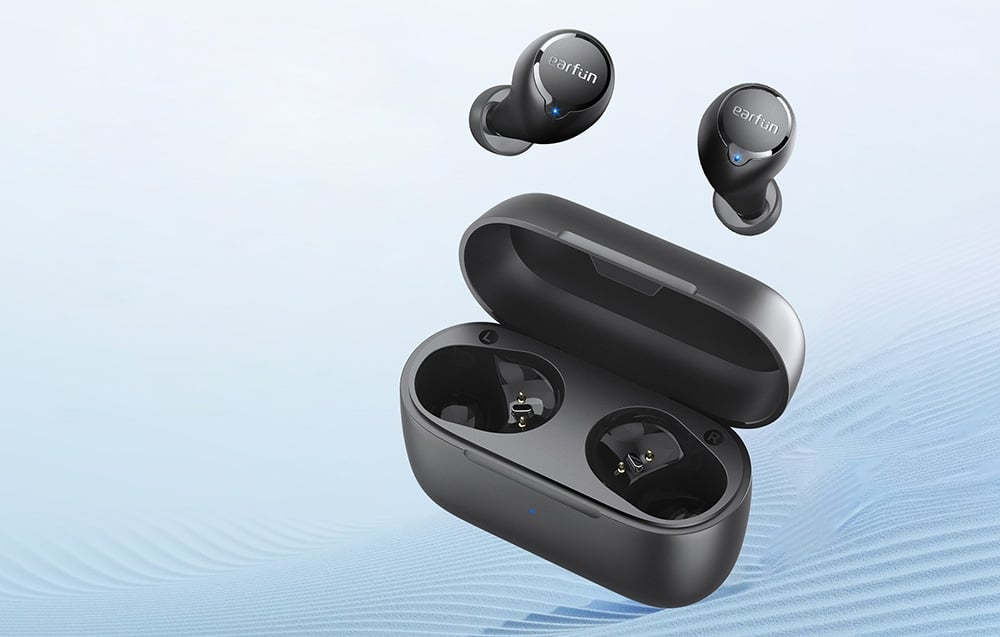 TWS EarFun Free 2S ausinės (Juodas) aprašymas - Prekės nuotrauka