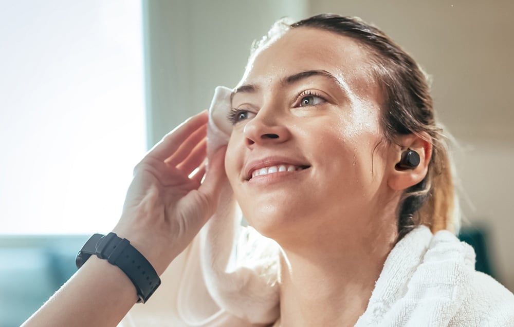 TWS EarFun Free 2S ausinės (Juodas) aprašymas - Prekės nuotrauka