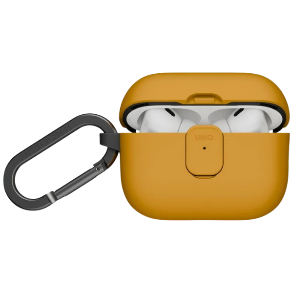 Dėklas Uniq Clyde Case for AirPods Pro 3rd Gen - Geltona-Gray aprašymas - Prekės nuotrauka