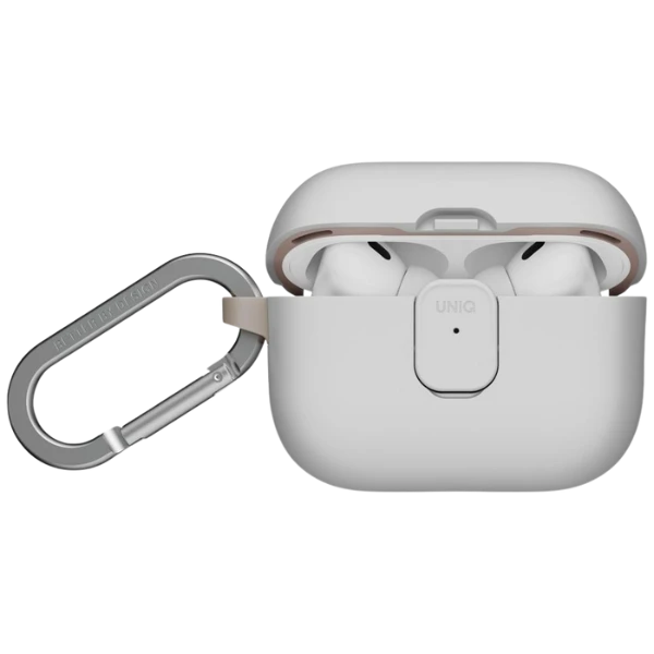 Dėklas Uniq Clyde Case for AirPods Pro 3rd Gen - Gray-rusvai gelsvas aprašymas - Prekės nuotrauka
