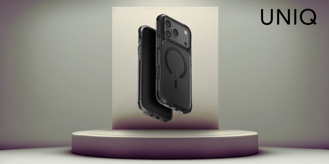 Dėklas Uniq Combat iPhone 17 Pro Max Magclick Charging Case - Juodas aprašymas - Prekės nuotrauka