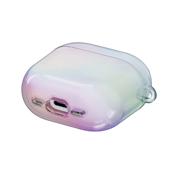 „Uniq Iridescia“ dėklas, skirtas „AirPods 4“ ausinėms, pakabinamas dėklas – holografinis baltas aprašymas - Prekės nuotrauka „Uniq Iridescia“ dėklas, skirtas „AirPods 4“ ausinėms, pakabinamas dėklas – holografinis baltas aprašymas - Prekės nuotrauka