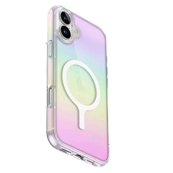 Uniq Iridescia Magclick įkrovimo dėklas, skirtas iPhone 16 Plus – daugiaspalvis aprašymas - Prekės nuotrauka Uniq Iridescia Magclick įkrovimo dėklas, skirtas iPhone 16 Plus – daugiaspalvis aprašymas - Prekės nuotrauka
