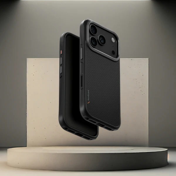 Dėklas Uniq Keva Magclick Charging Case for iPhone 17 Pro - Juodas aprašymas - Prekės nuotrauka
