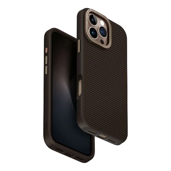Uniq Keva Max Magclick įkrovimo kameros stovo dėklas, skirtas iPhone 16 Pro Max - rudas aprašymas - Prekės nuotrauka Uniq Keva Max Magclick įkrovimo kameros stovo dėklas, skirtas iPhone 16 Pro Max - rudas aprašymas - Prekės nuotrauka