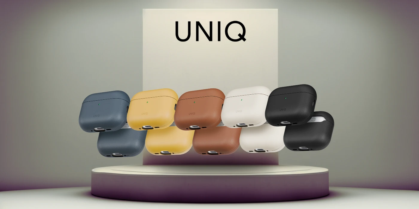 Dėklas Uniq Lyden Vex Case for AirPods Pro 3 - Mėlyna aprašymas - Prekės nuotrauka