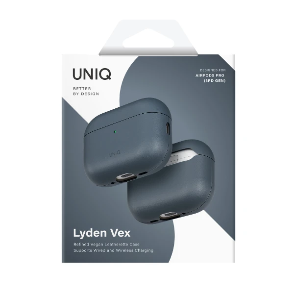 Dėklas Uniq Lyden Vex Case for AirPods Pro 3 - Mėlyna aprašymas - Prekės nuotrauka