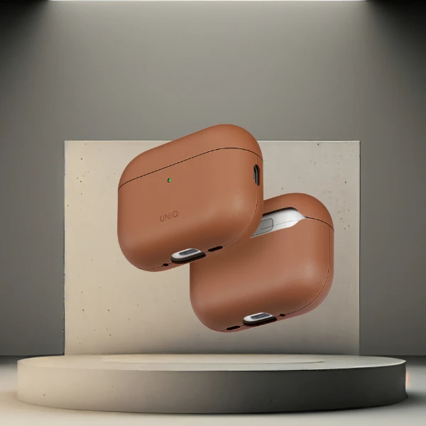 „Uniq Lyden Vex“ dėklas, skirtas „AirPods Pro 3“ – rudas aprašymas - Prekės nuotrauka