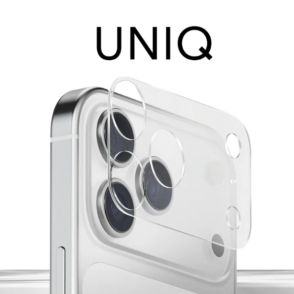 „Uniq Optix Aeroshield“ kameros modulio apsauga, skirta „iPhone 17 Pro“ aprašymas - Prekės nuotrauka „Uniq Optix Aeroshield“ kameros modulio apsauga, skirta „iPhone 17 Pro“ aprašymas - Prekės nuotrauka