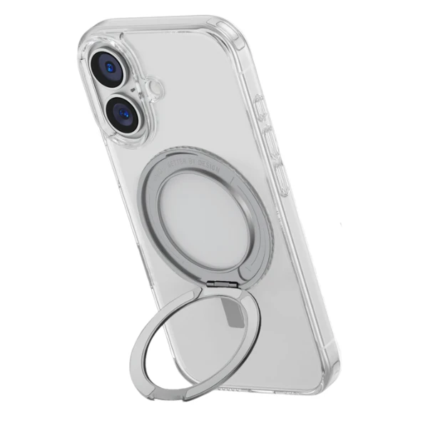 „Uniq Swivix 360“ besisukantis dėklas su atrama, skirtas „iPhone 16 Plus“ – skaidrus aprašymas - Prekės nuotrauka „Uniq Swivix 360“ besisukantis dėklas su atrama, skirtas „iPhone 16 Plus“ – skaidrus aprašymas - Prekės nuotrauka