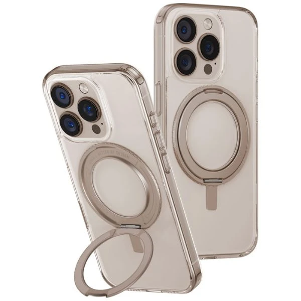 Uniq Swivix 360 besisukantis stovo dėklas, skirtas iPhone 16 Pro Max – auksinis aprašymas - Prekės nuotrauka Uniq Swivix 360 besisukantis stovo dėklas, skirtas iPhone 16 Pro Max – auksinis aprašymas - Prekės nuotrauka