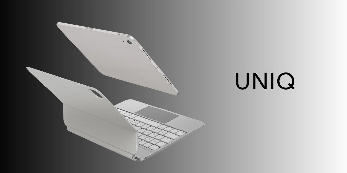 Uniq Venno Pro Magnetic Smart Case with Keyboard for iPad Air 10.9