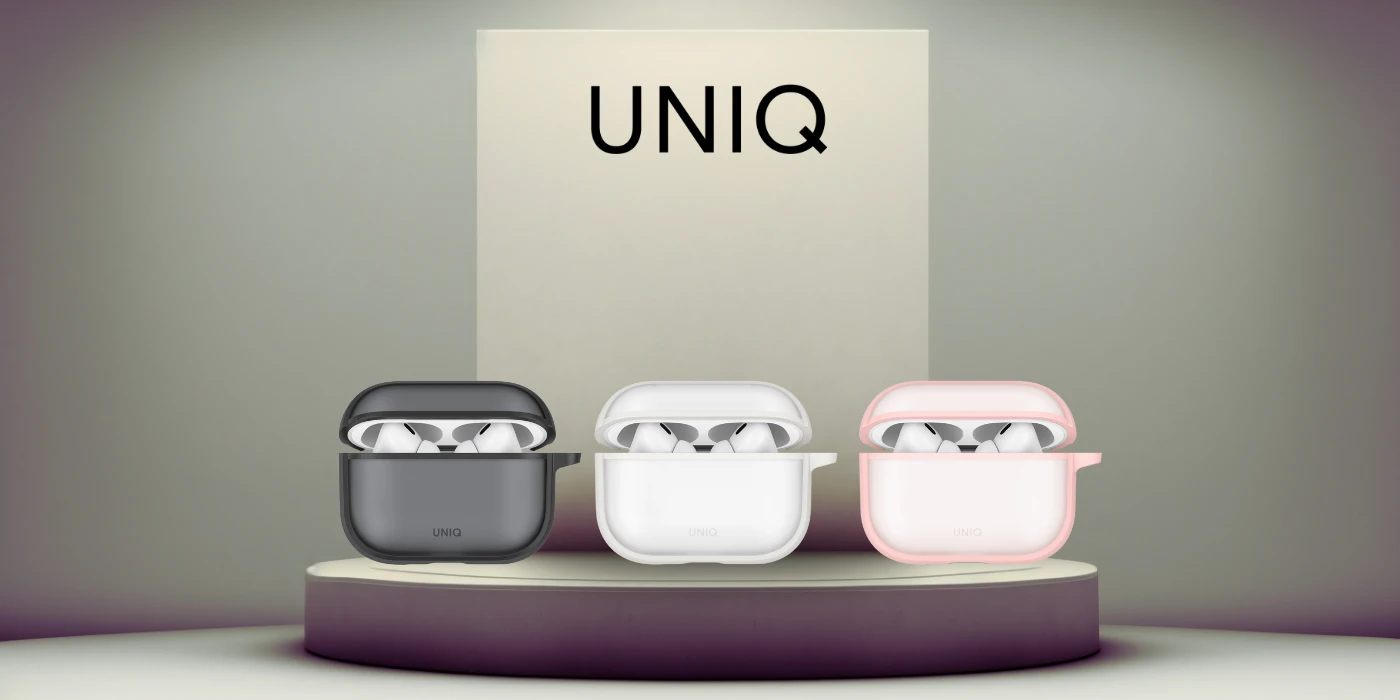 Dėklas Uniq Veren Case for AirPods Pro 3 - Brown aprašymas - Prekės nuotrauka