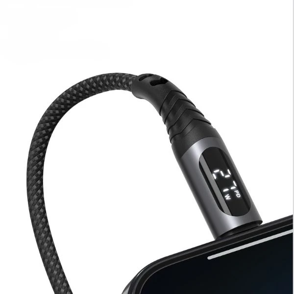 USB-C / USB-C Audi 2.0 Cable 20V 3A 60W - Juodas aprašymas - Prekės nuotrauka