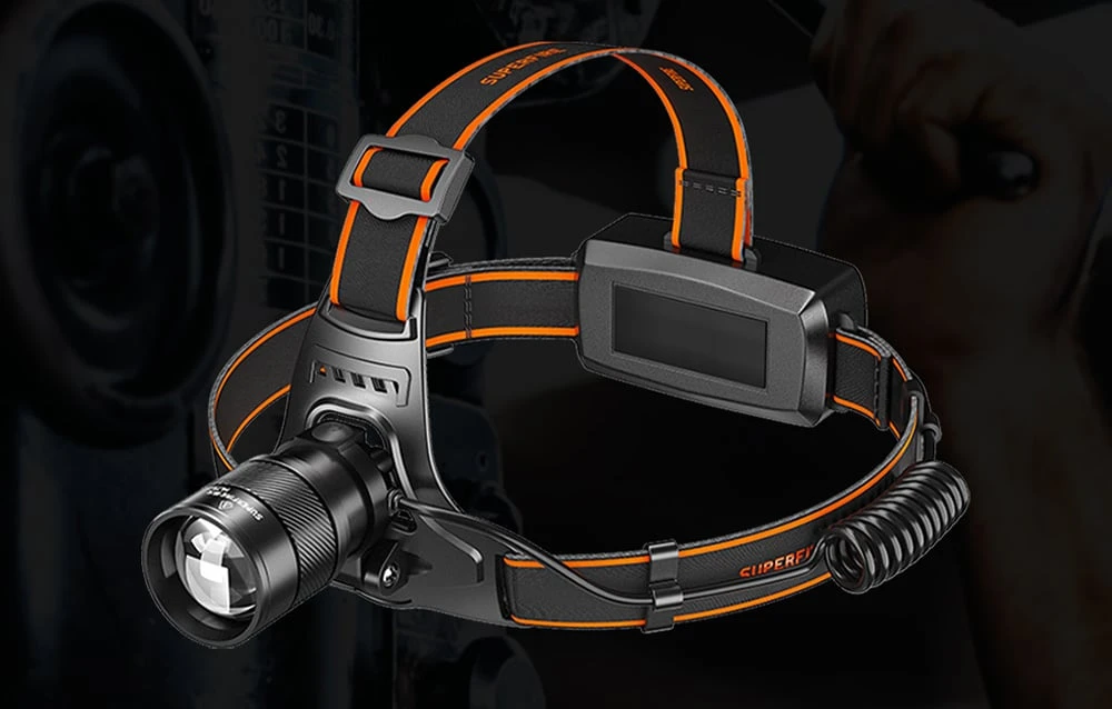 UV Superfire HZ01 head prožektorius aprašymas - Prekės nuotrauka