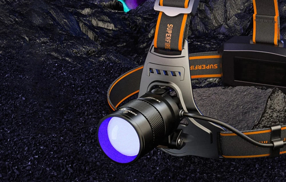 UV Superfire HZ01 head prožektorius aprašymas - Prekės nuotrauka