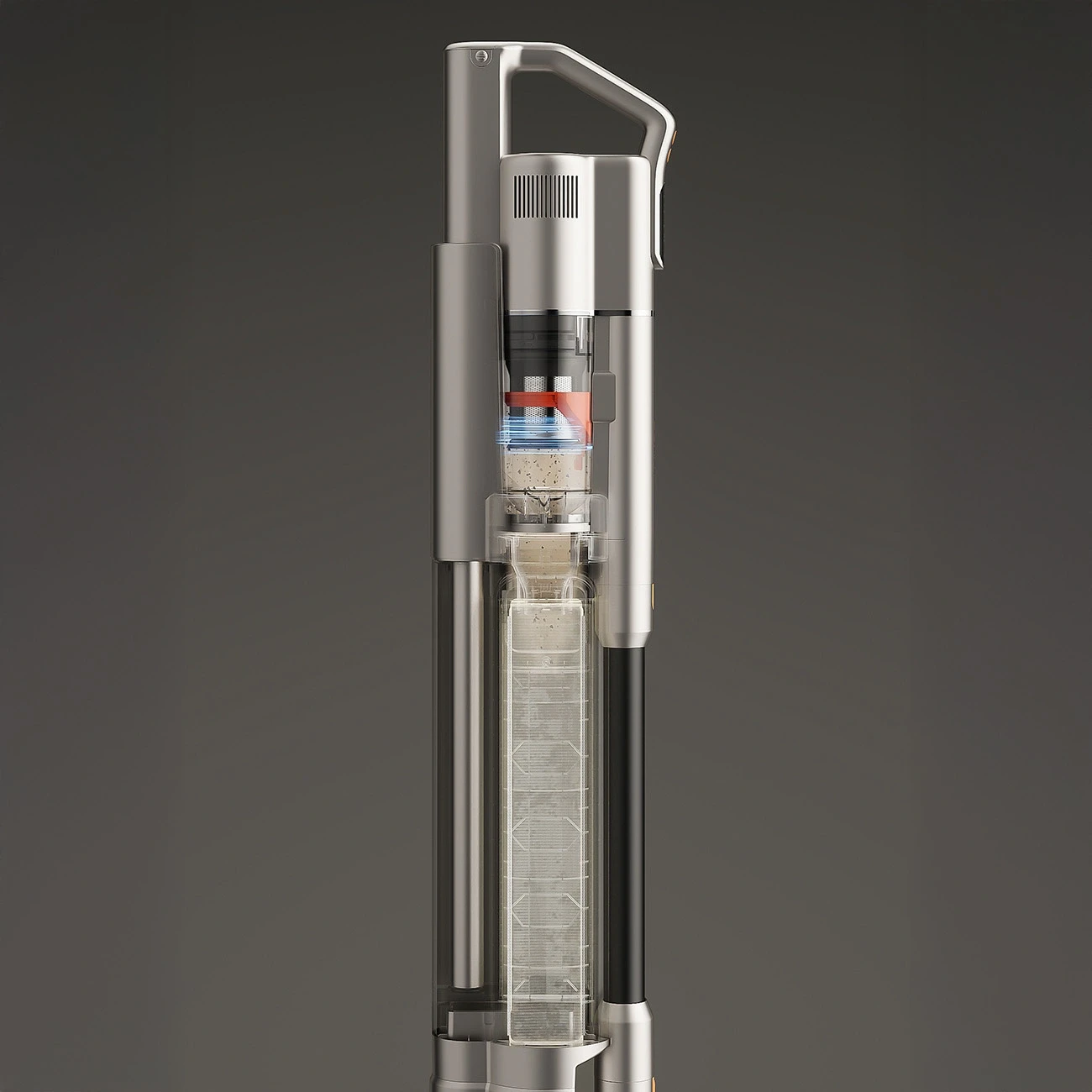 Dulkių siurblys UWANT V500 Cordless Upright Vacuum Cleaner - Gray aprašymas - Prekės nuotrauka