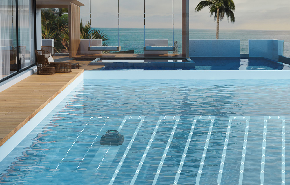Wireless pool cleaning robot WYBOT M2 aprašymas - Prekės nuotrauka