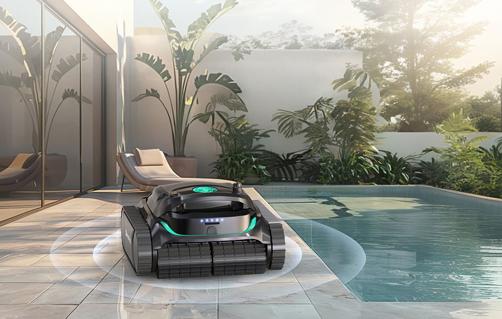 Wireless pool cleaning robot WYBOT M2 aprašymas - Prekės nuotrauka