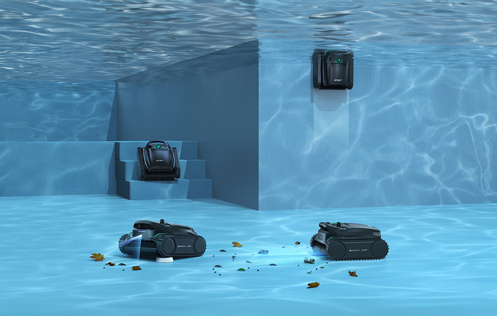 Wireless pool cleaning robot WYBOT M2 aprašymas - Prekės nuotrauka
