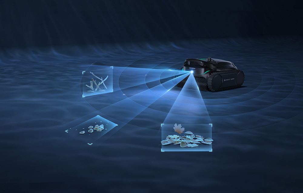 Wireless pool cleaning robot WYBOT M2 aprašymas - Prekės nuotrauka