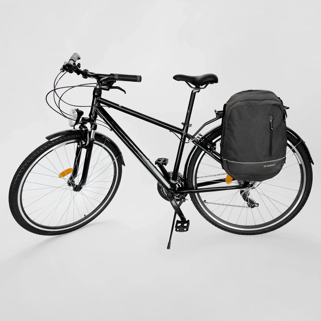 Wozinsky Double Bike Bag Backpack 2in1 30l Juodas (WBB30BK) aprašymas - Prekės nuotrauka Wozinsky Double Bike Bag Backpack 2in1 30l Juodas (WBB30BK) aprašymas - Prekės nuotrauka