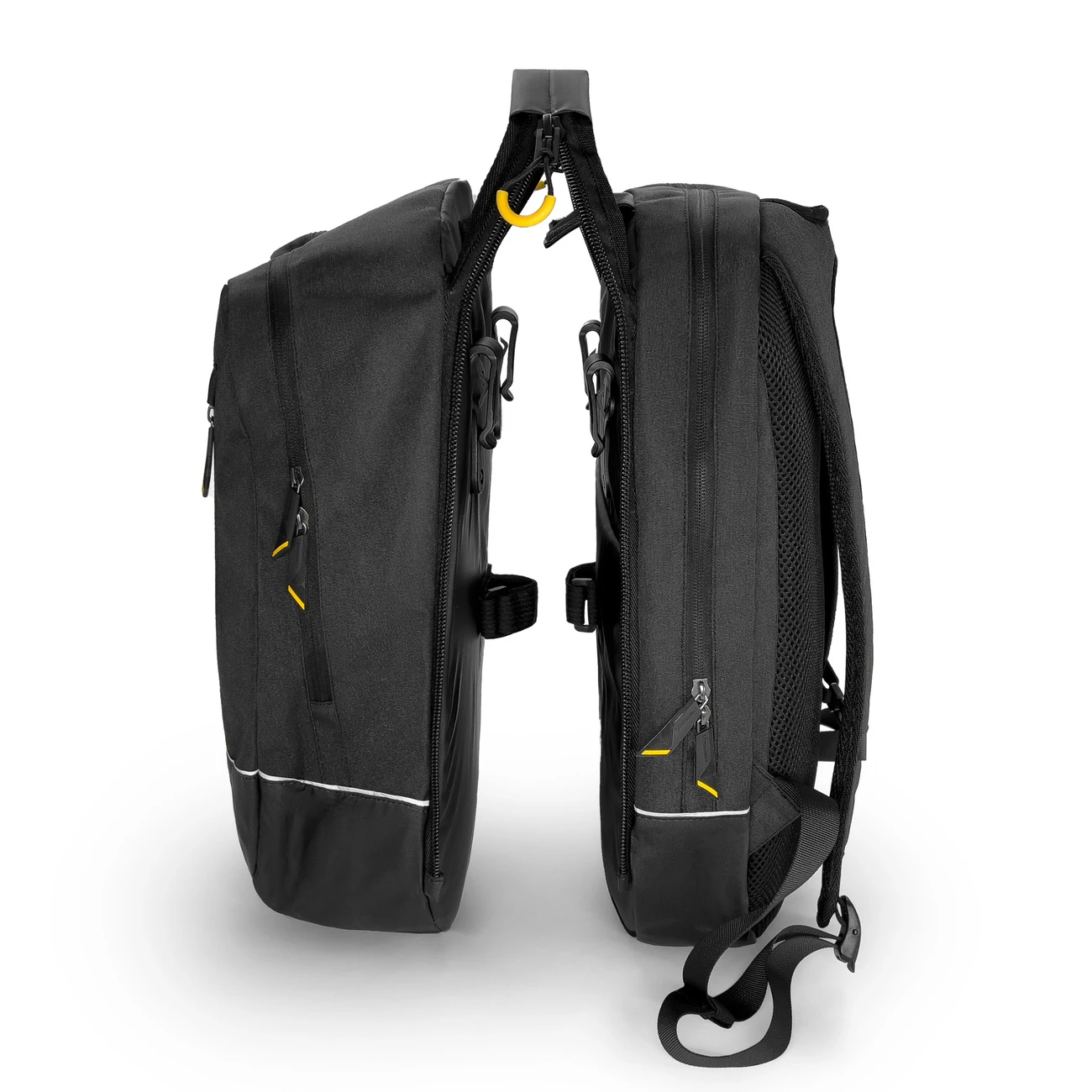 Wozinsky Double Bike Bag Backpack 2in1 30l Juodas (WBB30BK) aprašymas - Prekės nuotrauka Wozinsky Double Bike Bag Backpack 2in1 30l Juodas (WBB30BK) aprašymas - Prekės nuotrauka