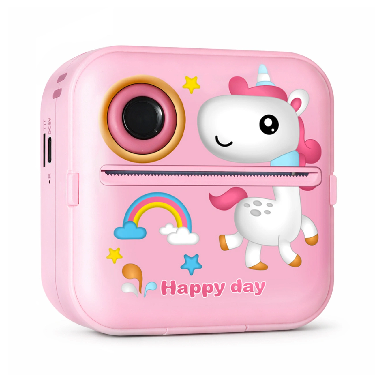Wozinsky WDT-03 Thermal Spausdintuvas Camera for Kids - Rožinė aprašymas - Prekės nuotrauka