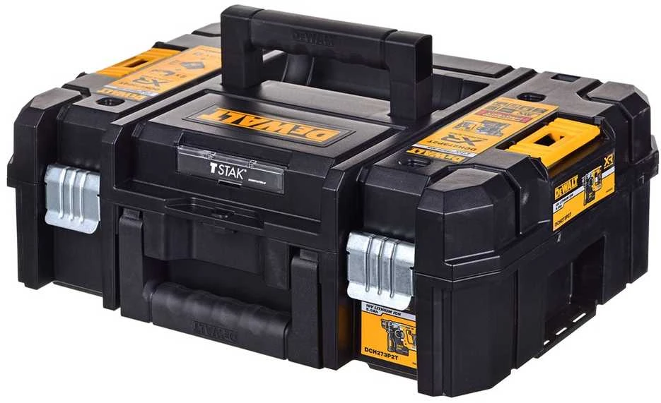 DEWALT akumuliatorinis perforatorius DCH273P2T SDS-PLUS, 18V, 2.1J, 2 x 5.0Ah, TSTAK