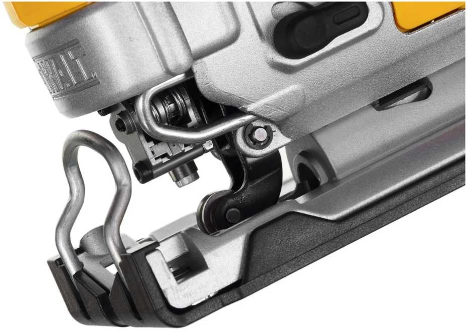 Akumuliatorinis siaurapjūklis DeWalt DCS334N-XJ