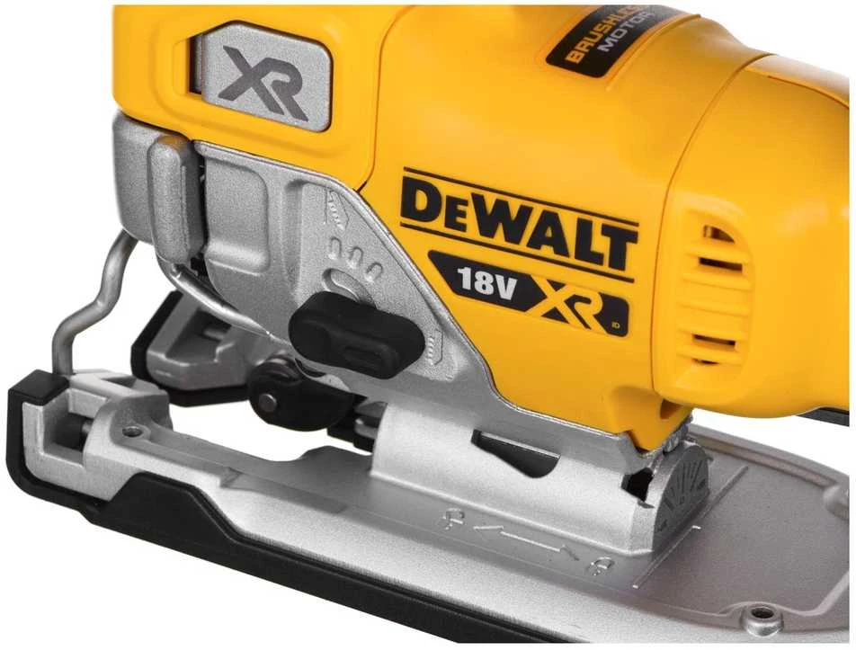 Akumuliatorinis siaurapjūklis DeWalt DCS334N-XJ