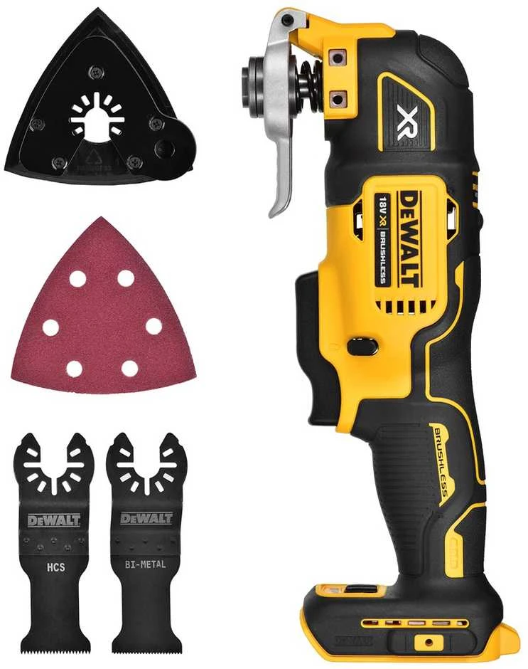 DEWALT daugiafunkcinis įrankis DCS356NT 18V, be akumuliatoriaus ir kroviklio, TSTAK lagaminas