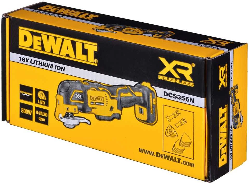 DEWALT daugiafunkcinis įrankis DCS356NT 18V, be akumuliatoriaus ir kroviklio, TSTAK lagaminas