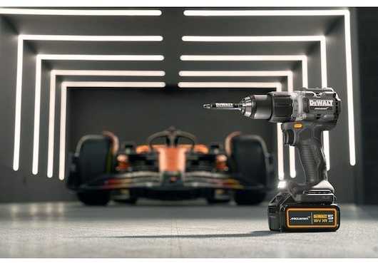 DeWalt MCLAREN DCD85MP2T Drill Driver 18V Juodas, Geltona