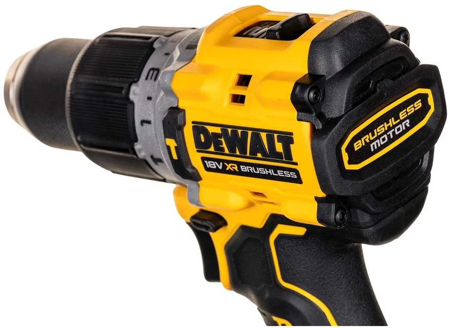 Smūginis gręžtuvas-suktuvas DeWalt DCD805E2T-QW; 18 V; 2x1,7 Ah akum.