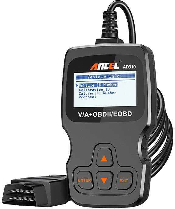 Diagnostinis skaitytuvas OBD2 Ancel AD310/AC103