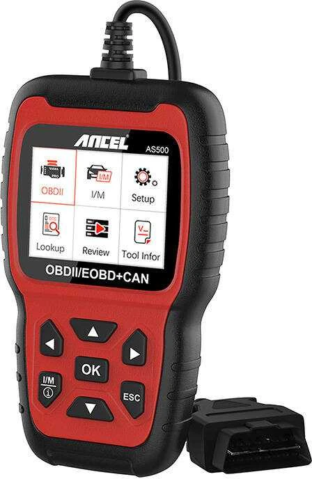 Diagnostikos skaitytuvas OBD2 Ancel AS500/AC105