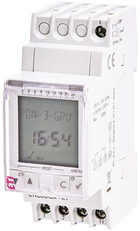 Laikmatis Eti Clock-R1, 16A
